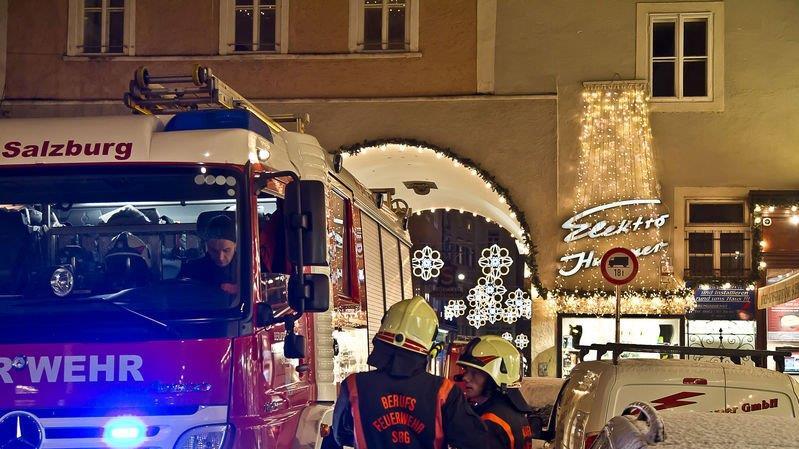 Brand in Lederergasse
