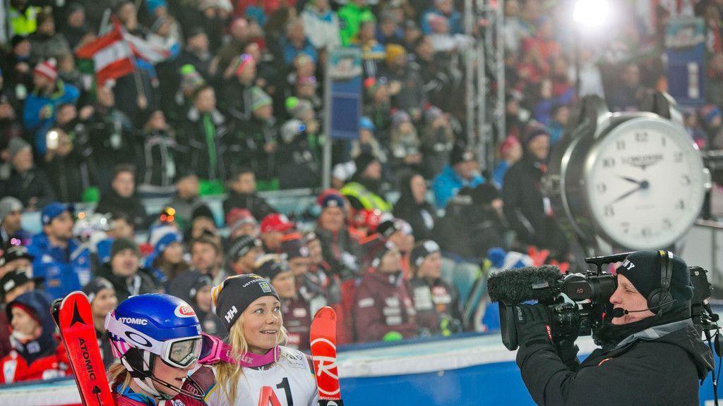 Mega-Stimmung beim Nachtslalom in Flachau
