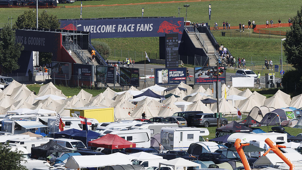 Spielberg Formel 1 Campingplatz
