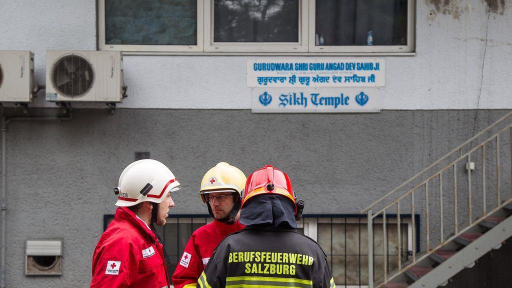 Brand in Sikh-Tempel in Salzburg