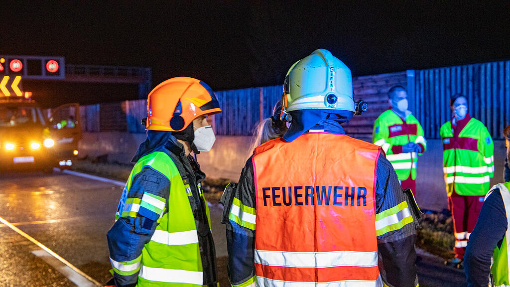 Arbeiter auf A1 erfasst