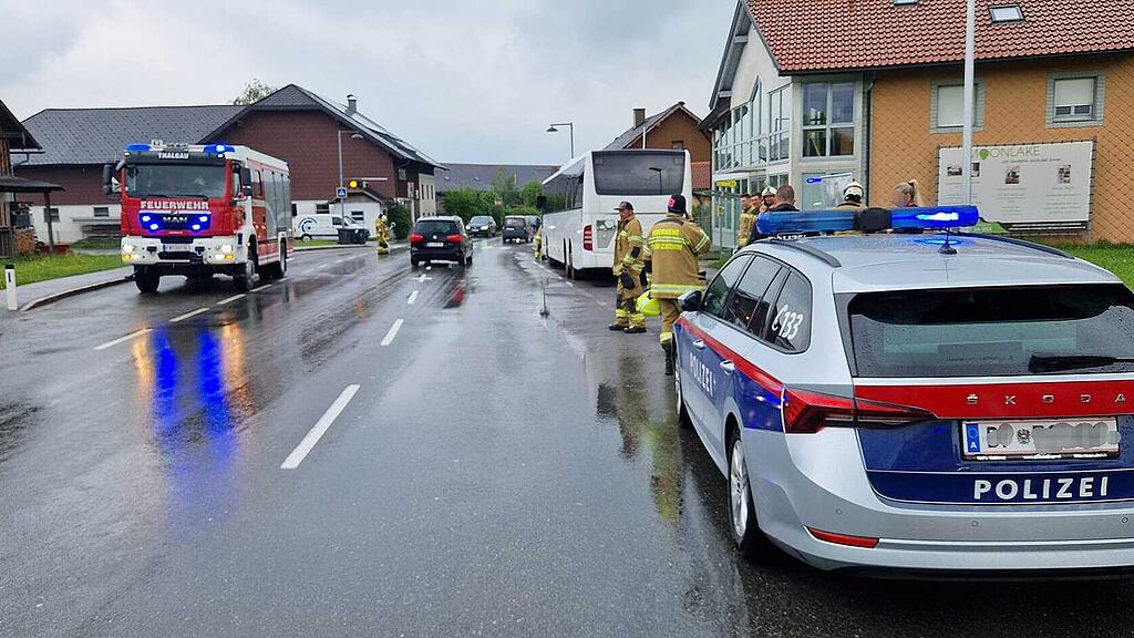 Defekter Bus Thalgau