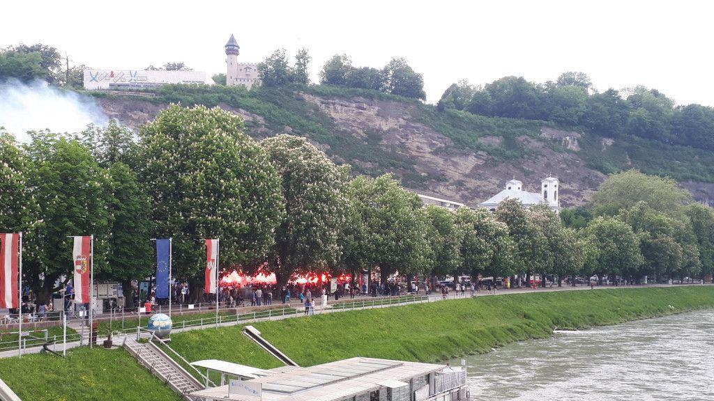 EL-Spiel gegen Marseille: Stimmung in Salzburg