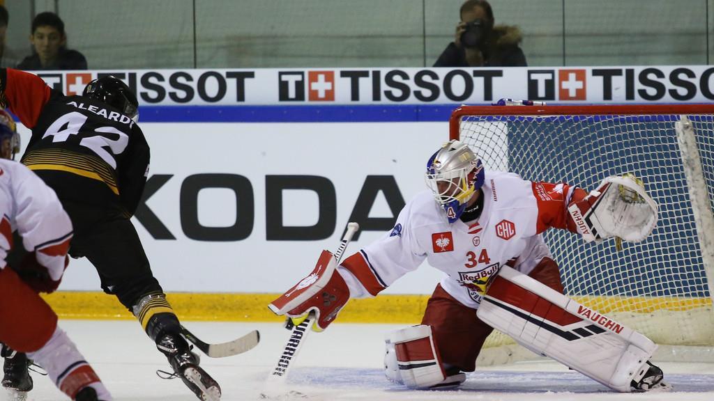 CHL-Achtelfinalhinspiel: Rouen vs. Salzburg 3:3