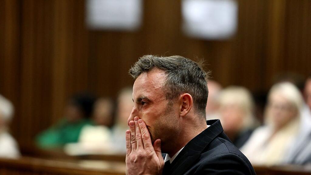 Oscar Pistorius während seines Mordprozesses im Jahr 2016