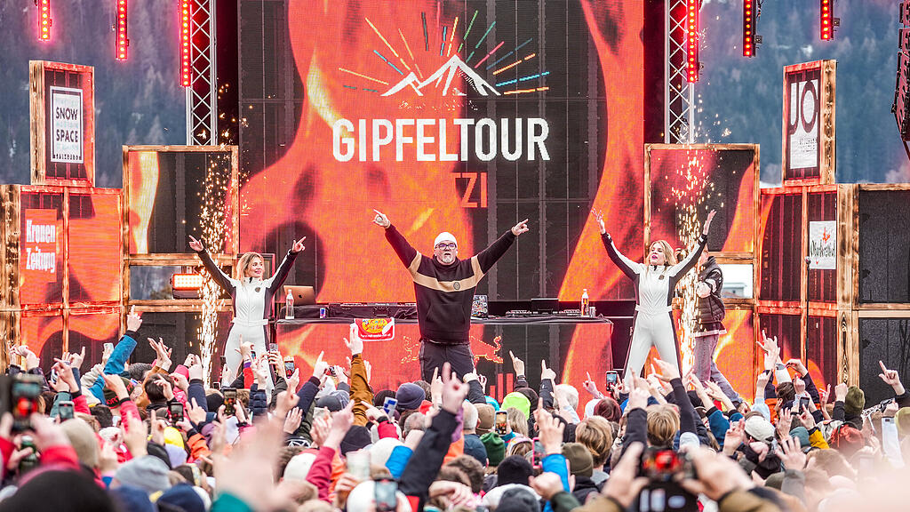 DJ \u00d6tzi Gipfeltour in Alpendorf