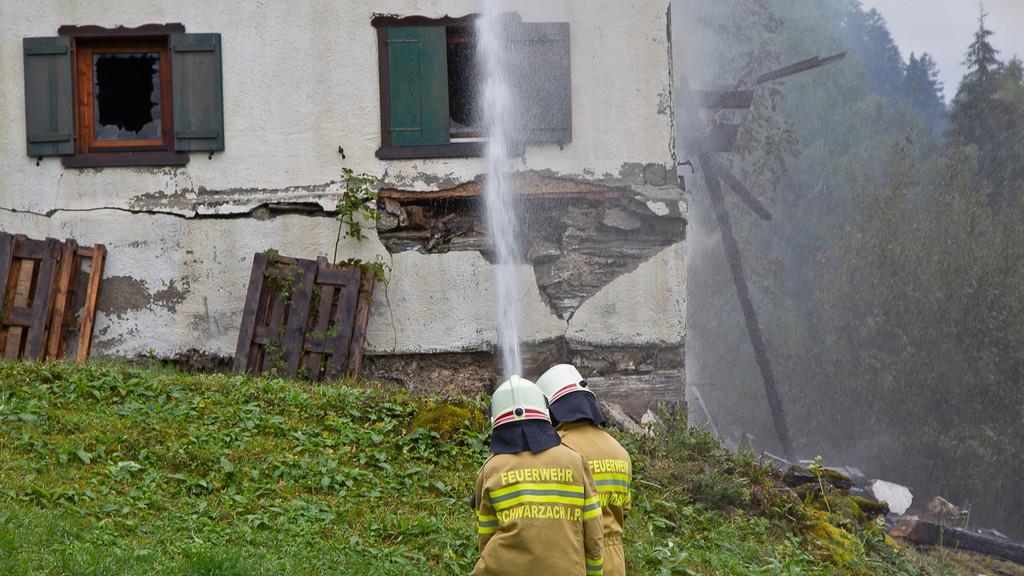 Bauernhof in St. Veit abgebrannt