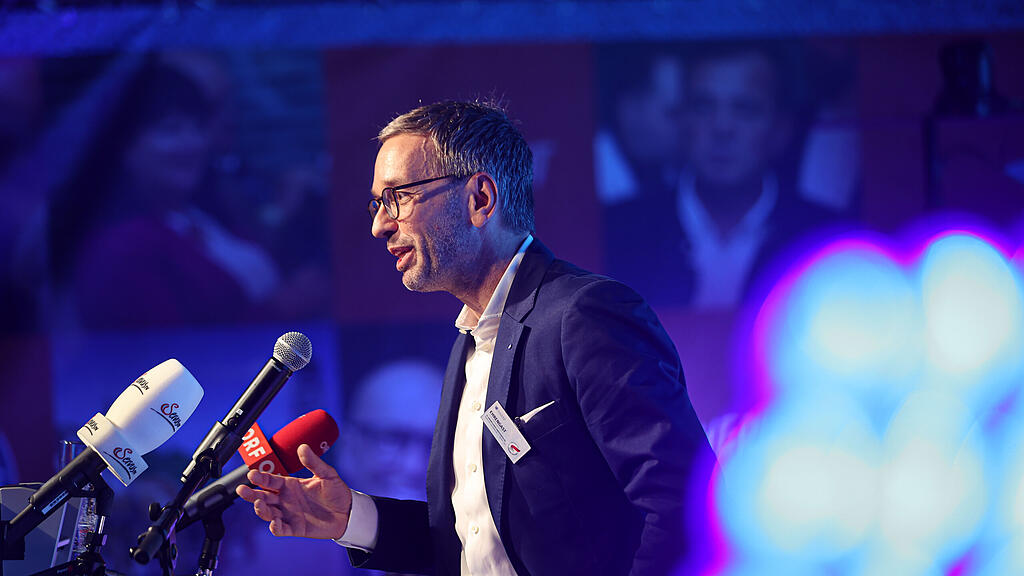 FPÖ-Parteitag in Salzburg mit Svazek und Kickl