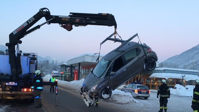 Verkehrsunfall B158 Bad Ischl