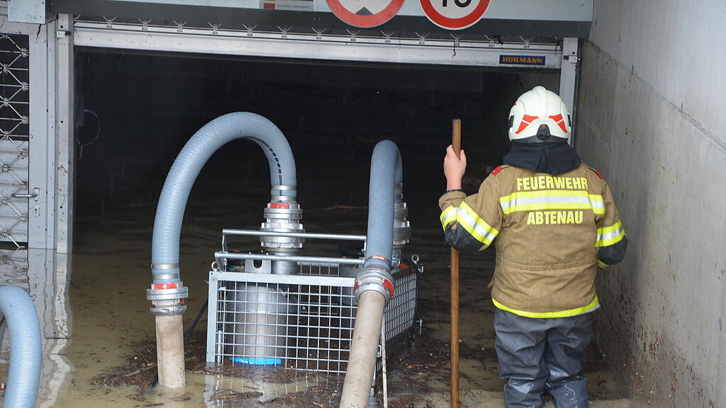 Aufräumen in Hallein