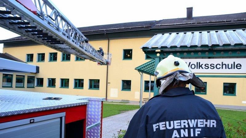 Feuerwehrübung in Grödig