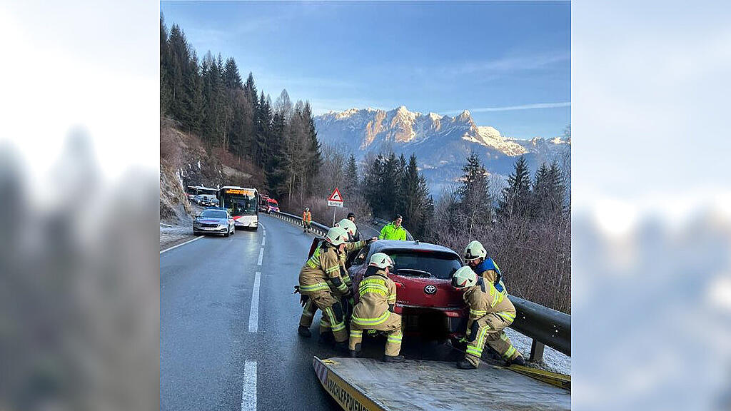Verkehrsunfall in Bischofshofen