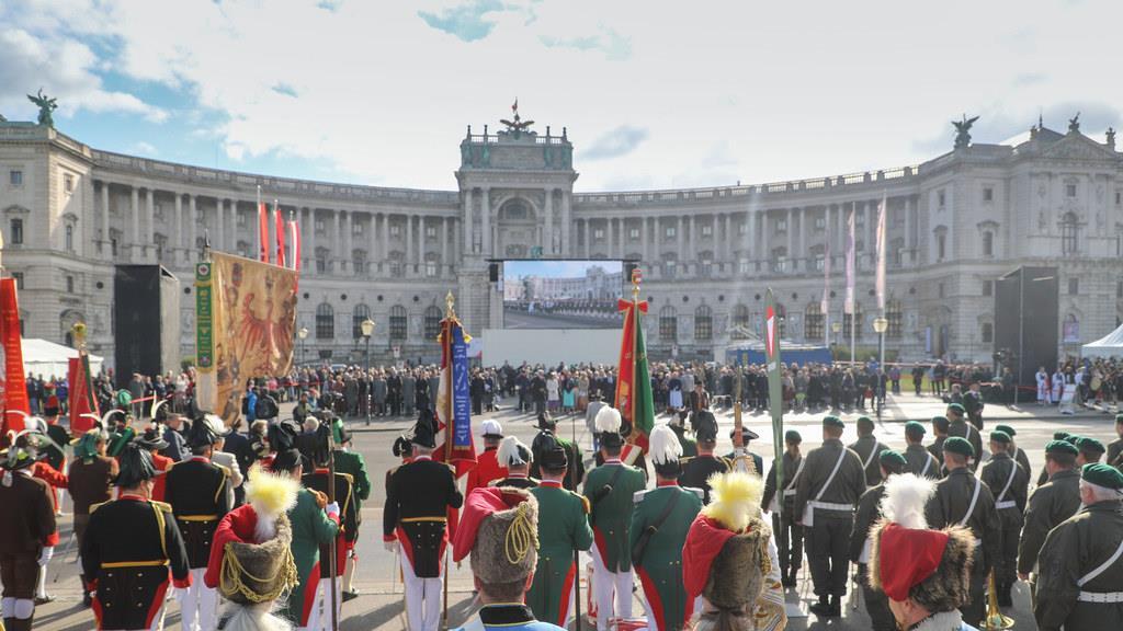 Salzburger Schützen in Wien