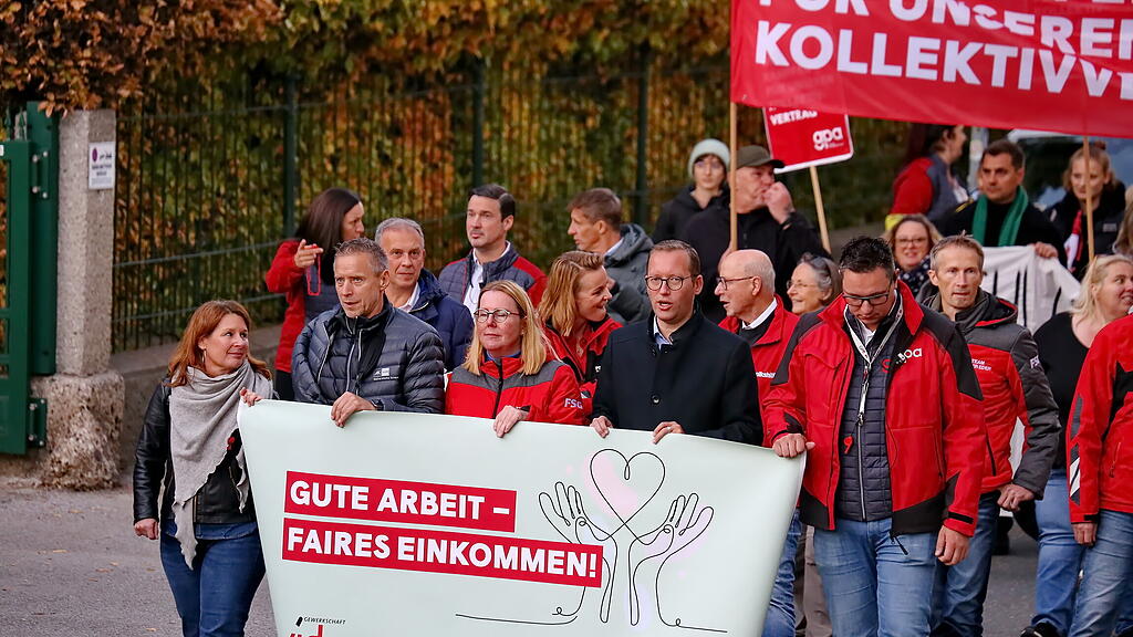 Pflege-Demo in Salzburg II