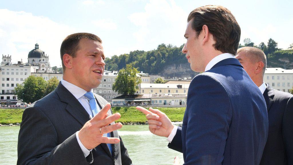 Kurz trifft Ratas und Babis in Salzburg