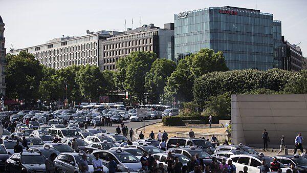 Zuletzt protestierten die Taxifahrer in Paris gegen Uber