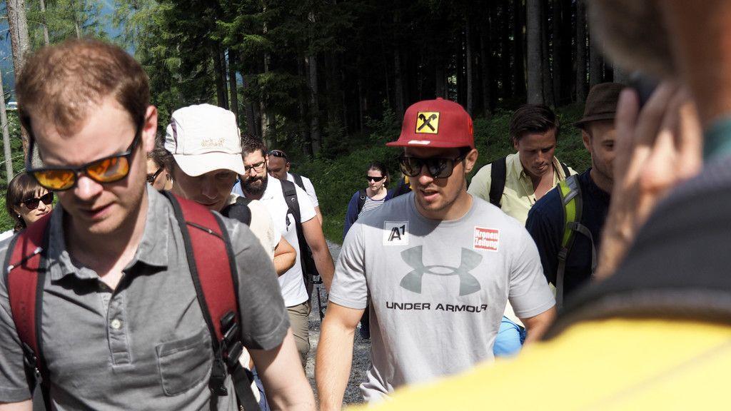Wandertag mit Marcel Hirscher