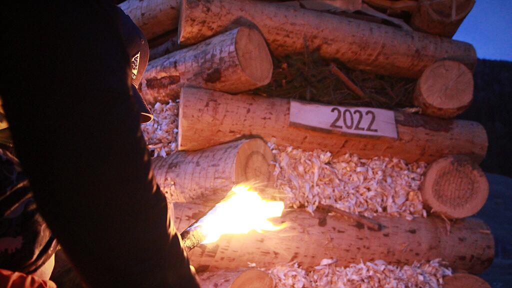 Osterfeuer Tamsweg und Thomatal