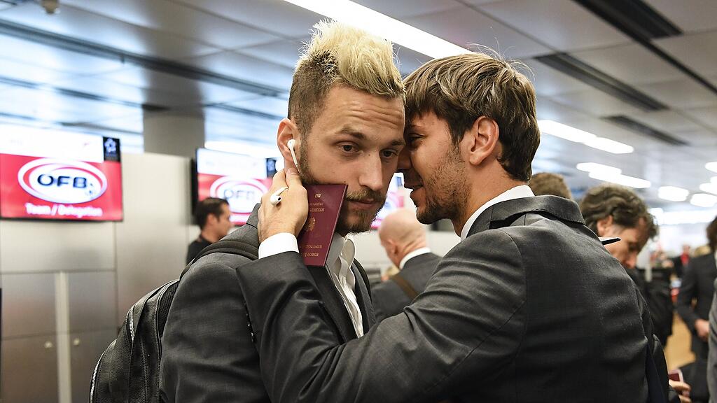 Arnautovic (links) und Dragovic hätten am Sonntag auch ins andere Dress schlüpfen können.