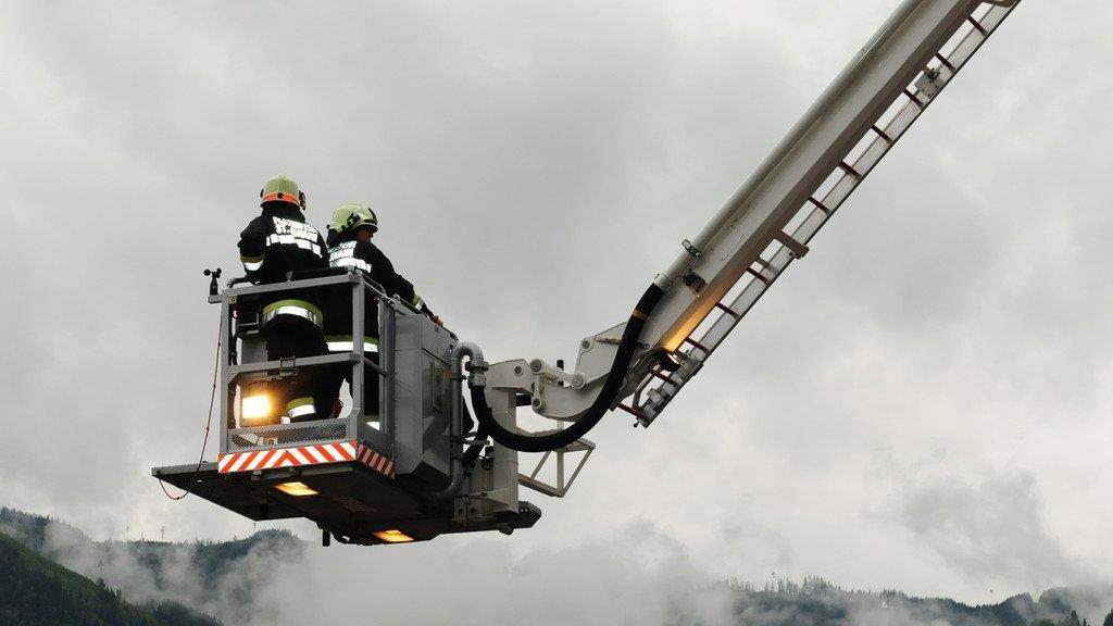 Brandübung in betreutem Wohnheim