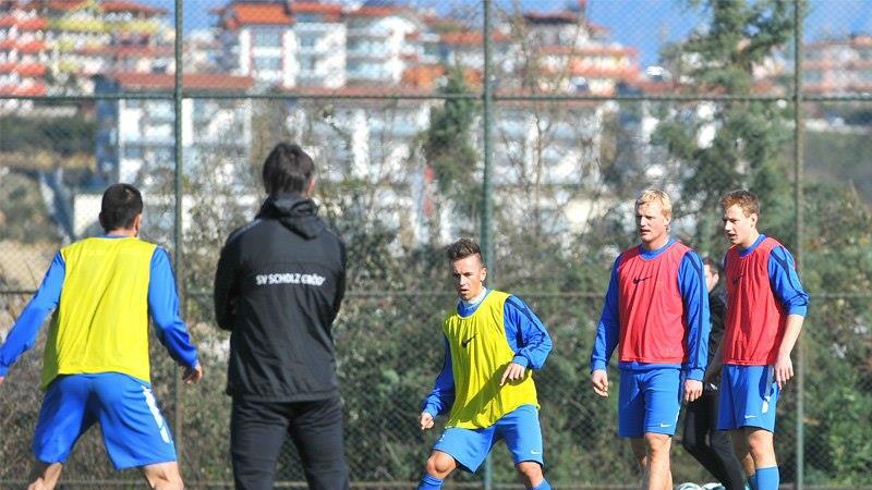 Grödig auf Trainingslager