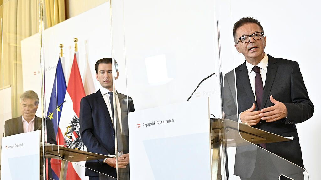 Anschober, Kogler, Kurz
