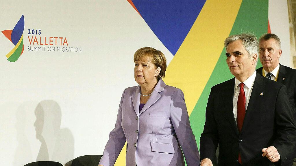 EU-AFRIKA-GIPFEL ZU MIGRATION: FAYMANN / MERKEL