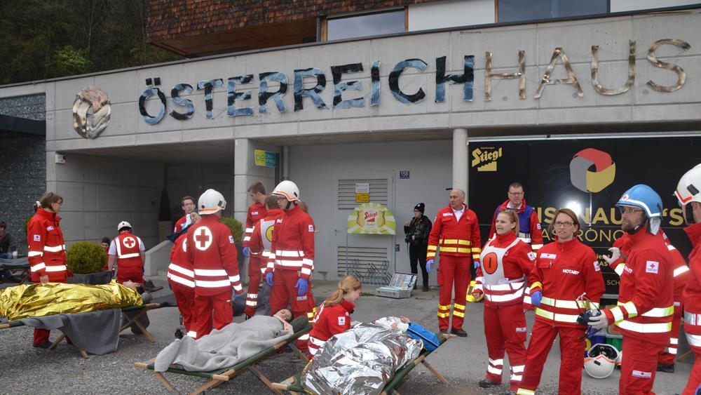 Bischofshofen: Rotes Kreuz probt den Ernstfall