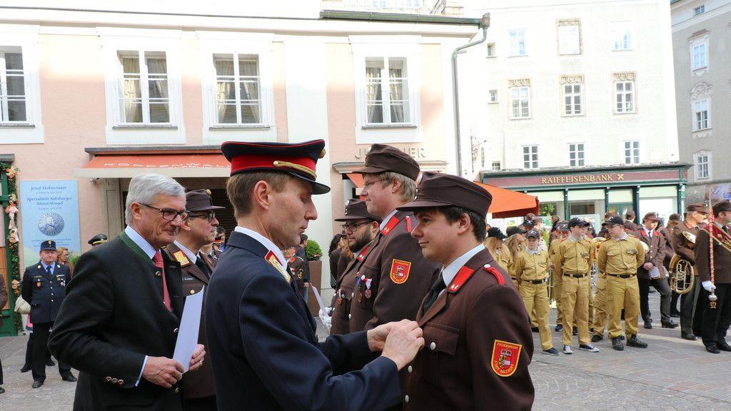 Florianifeier der Freiwilligen Feuerwehr Stadt Salzburg