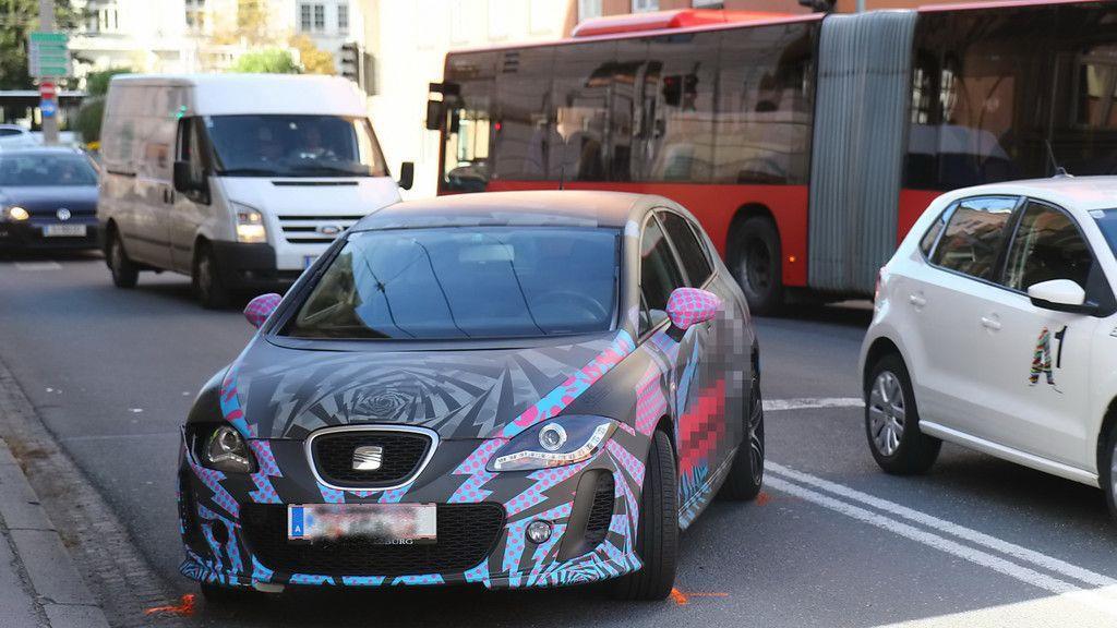 Auto erfasst Kind Stadt Salzburg