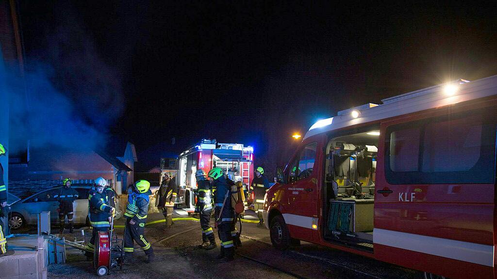 Hausbrand in NÖ