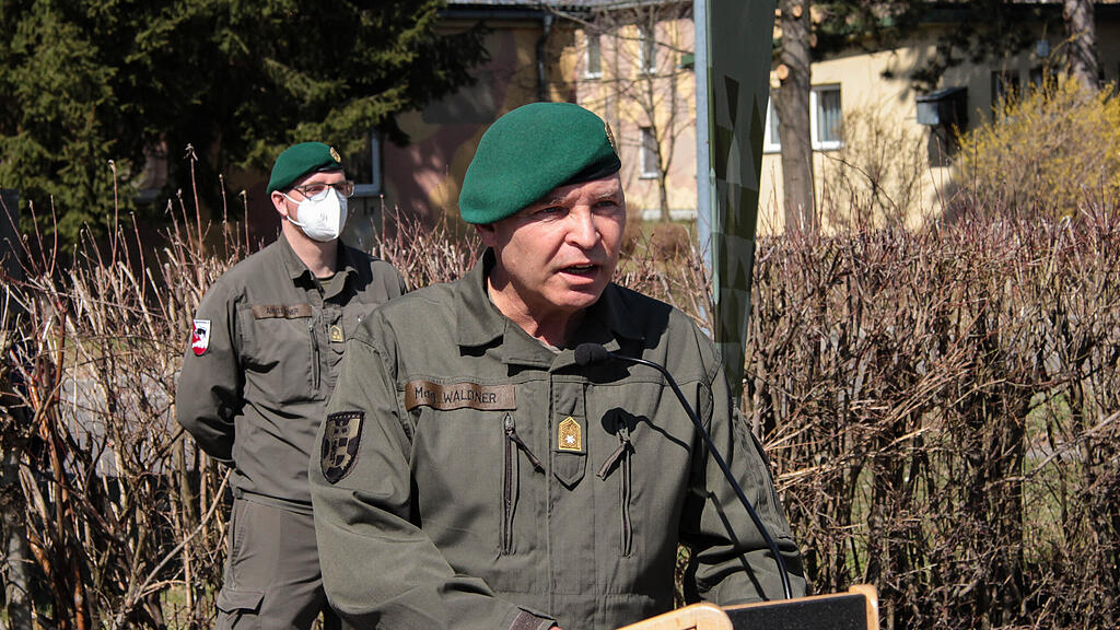Angelobung Schwarzenberg-Kaserne