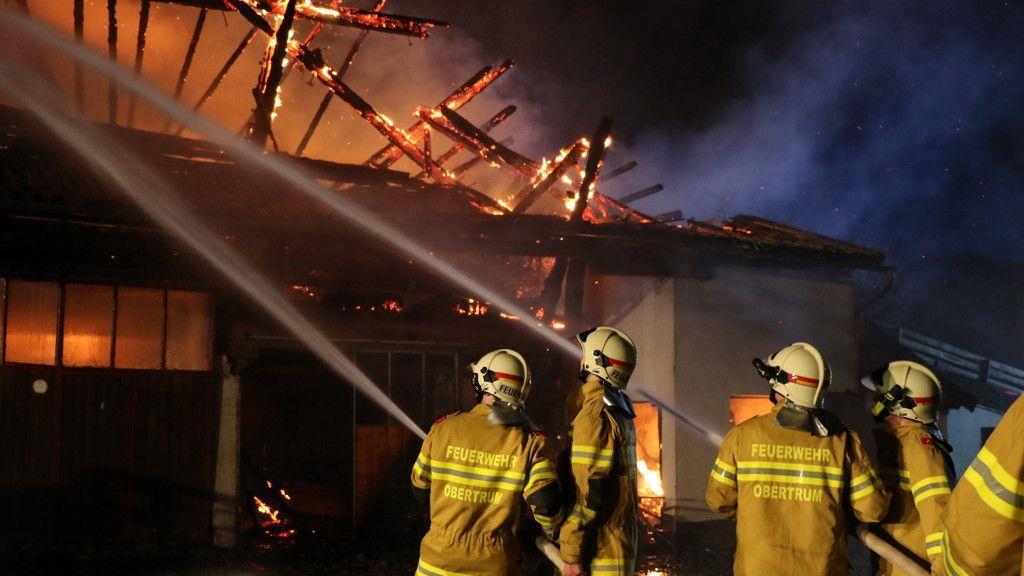 Alarmstufe 4: Großbrand in Seekirchen