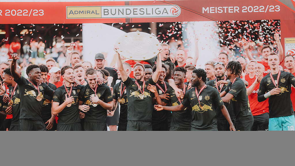 Red Bull Salzburg Meisterfeier 2023