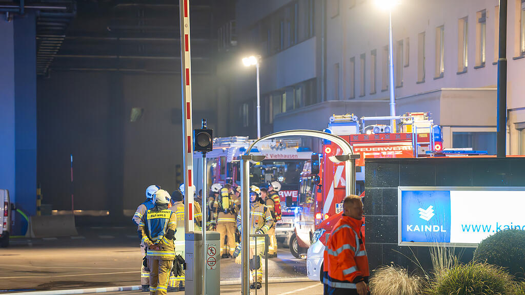 Brand bei Kaindl in Wals I