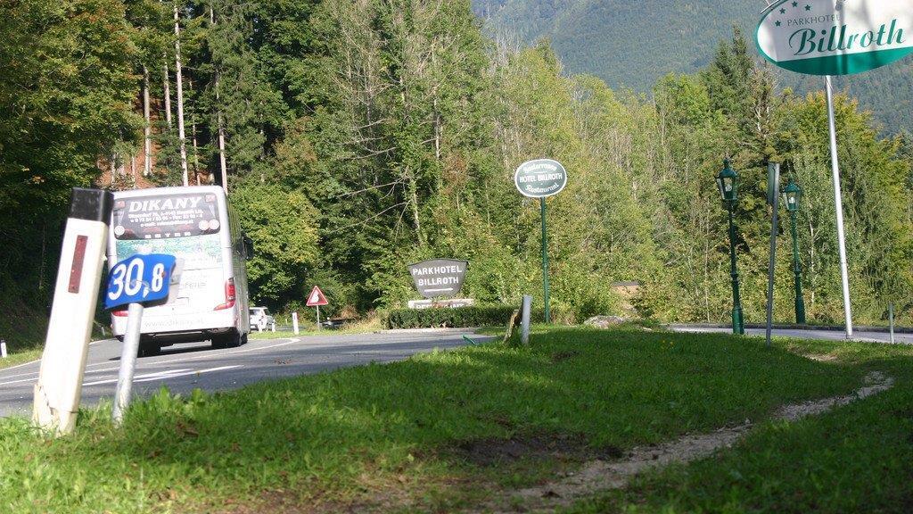 Motorradunfall auf B154