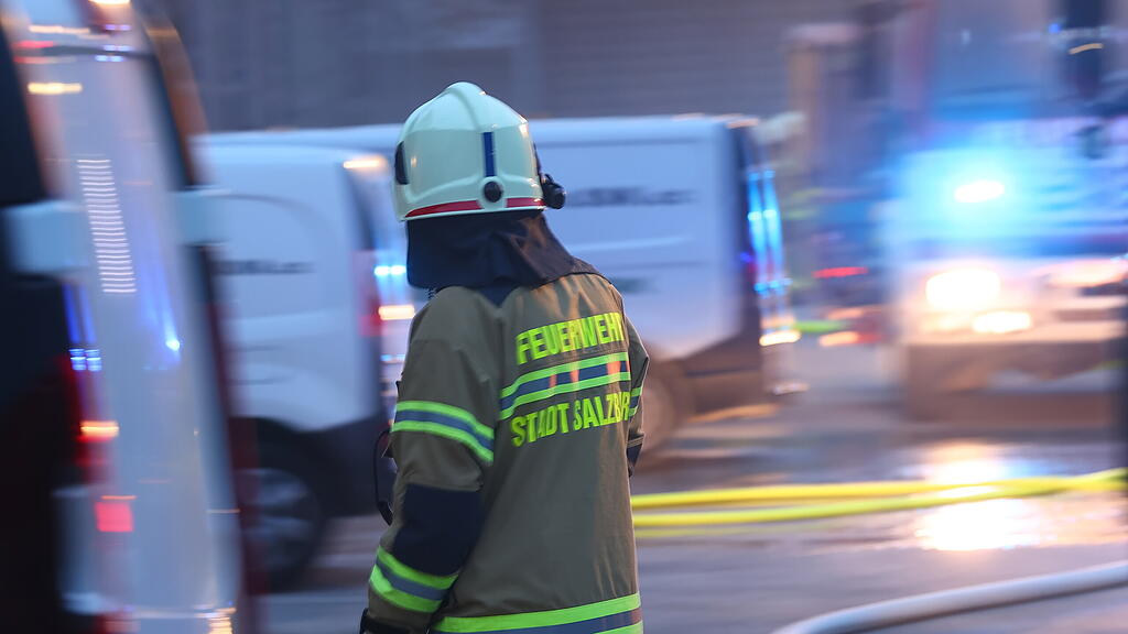 Herbstübung Freiwillige Feuerwehr Stadt Salzburg