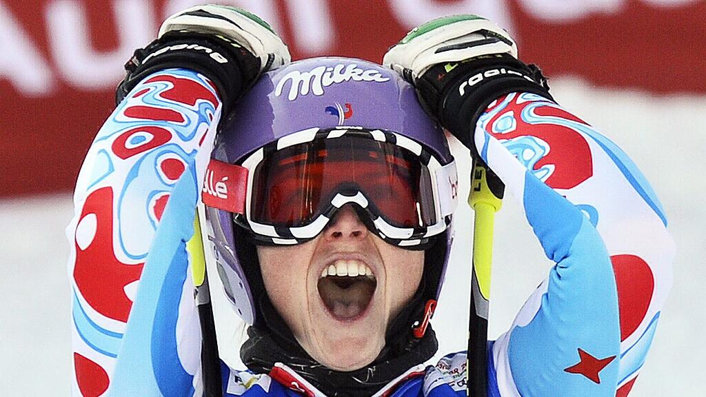 Französin Tessa Worley ist Riesentorlauf-Weltmeisterin 2013.