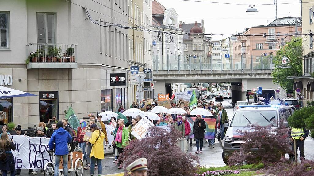 FFF-Demo, Klimastreik in Salzburg