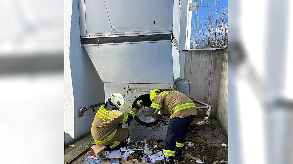 Einsatz Papiercontainer Zell am See
