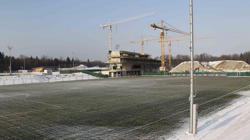 Baustelle Red-Bull-Akademie