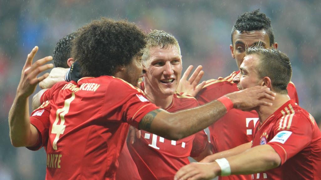 FC Bayern schossen HSV mit 9:2 aus der Allianz-Arena