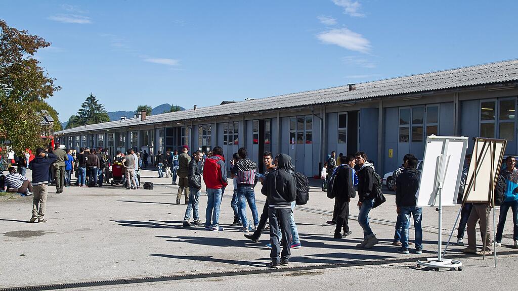 Am Donnerstag werden Flüchtlinge hier bereits aus- bzw. umgesiedelt.