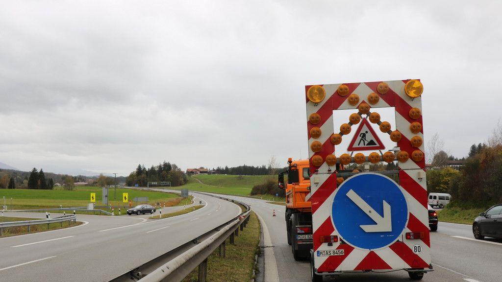 Sturm sorgt für Sperre der A8