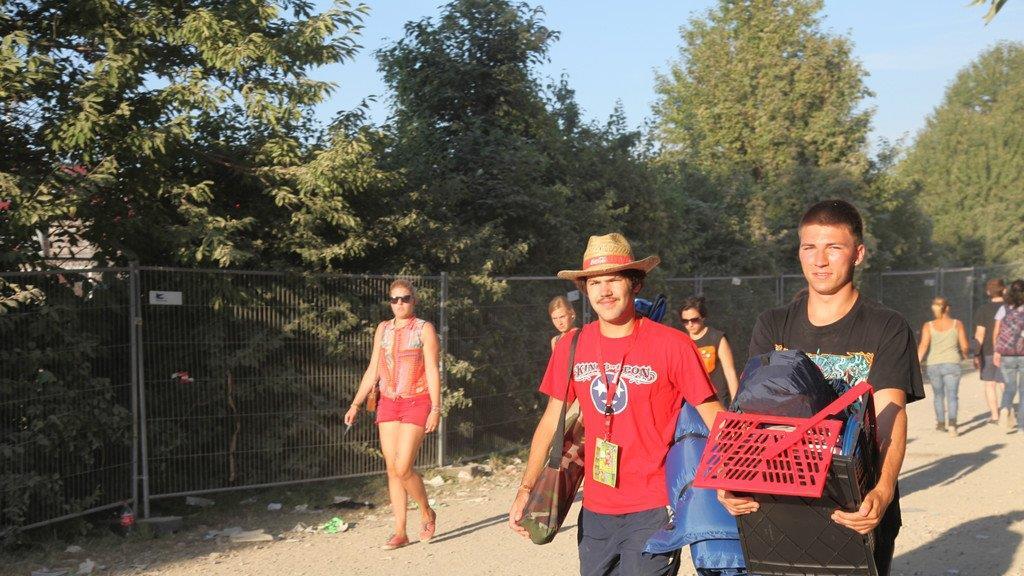 Stimmung am 4. Tag Frequency Festival