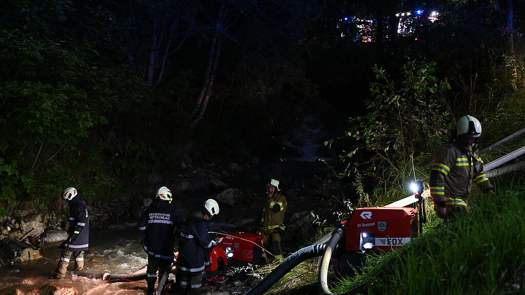 Großbrand Bauernhof Großarl