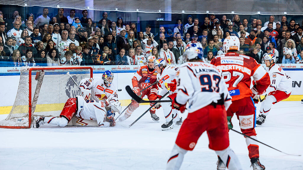 ICE Hockey League : EC Red Bull Salzburg gegen KAC