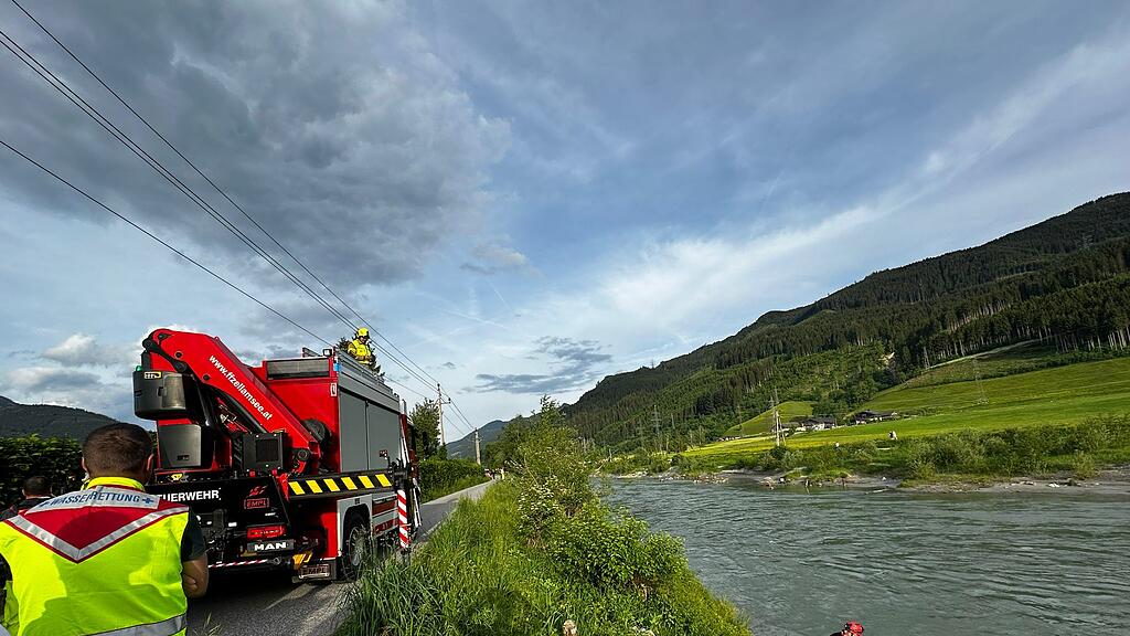 Suchaktion Boot Salzach Zell am See