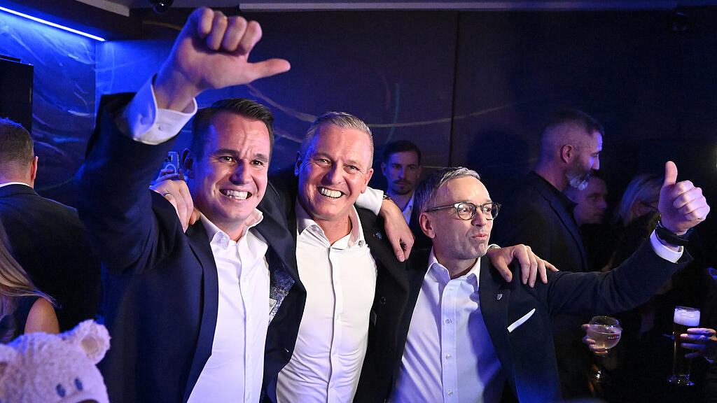 FPÖ-Wahlparty in der Steiermark
