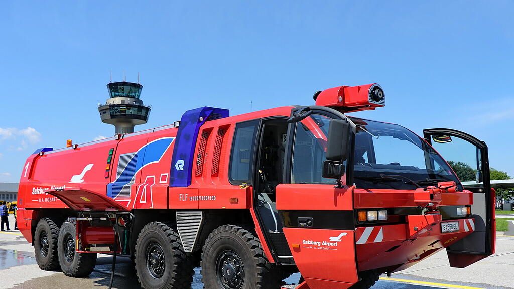EInsatzübung, Salzburg Airport